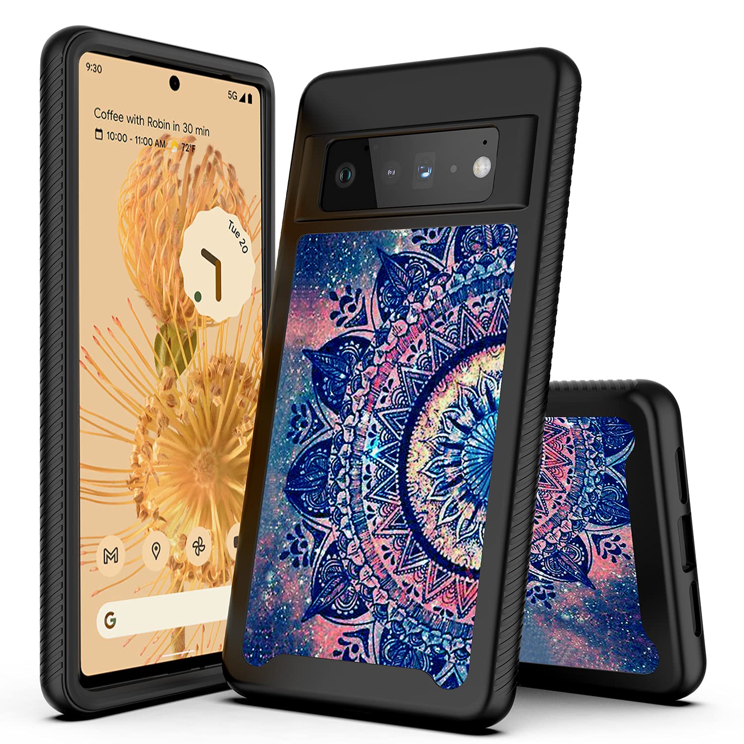 Amazon.co.jp: Rosebono Google Pixel 6 Pro用ケース ハイブリッド